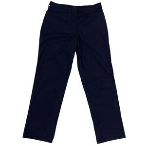 CINTAS Women's Work Dress Hotel Pants Cathy Fit Navy Blue Zipper sz 6 SH 395-20